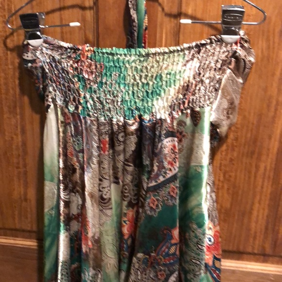 Silky bathing suit cover-up or dress (2) - Picture 4 of 4